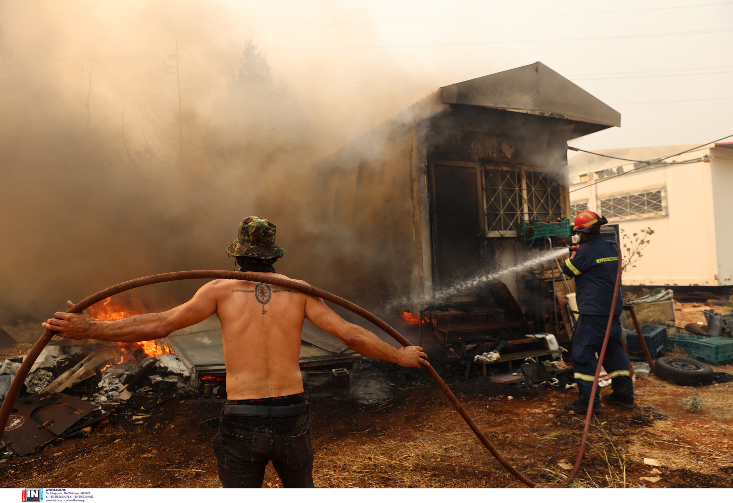 Πυρκαγιές: Μέτωπα σε Λουτράκι, Δερβενοχώρια και Ρόδο – Στη μάχη τα εναέρια μέσα